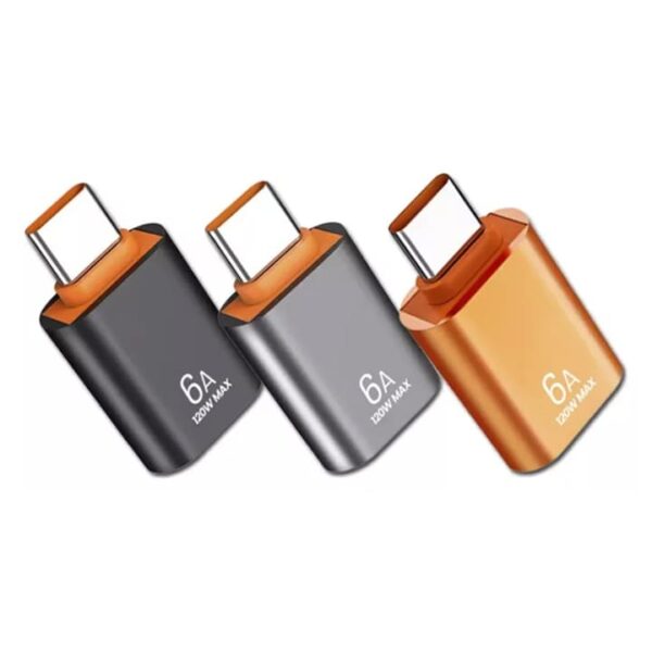 Adaptador OTG Tipo C Macho a USB Hembra - Imagen 4