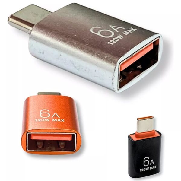 Adaptador OTG Tipo C Macho a USB Hembra