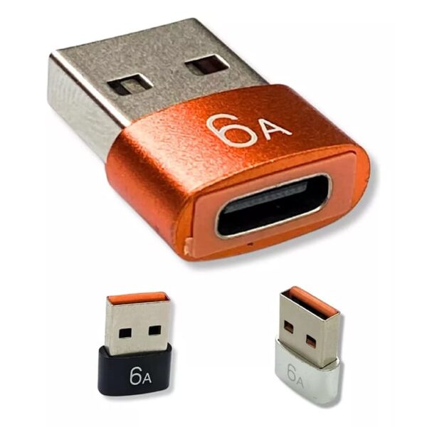 Adaptador USB Tipo C Hembra A USB Tipo A Macho