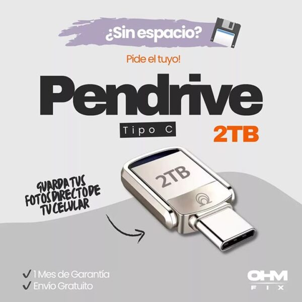 Pendrive de 1TB 3.2 USB Tipo C - Imagen 4
